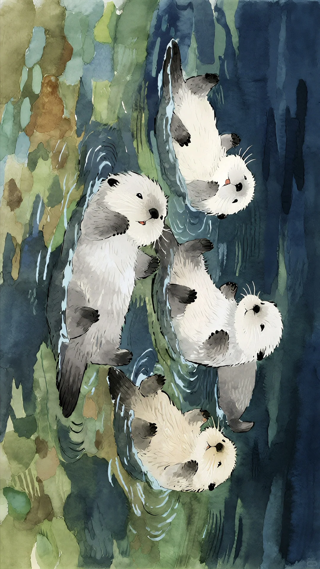 把手机往左边👈倒一下再看看呢