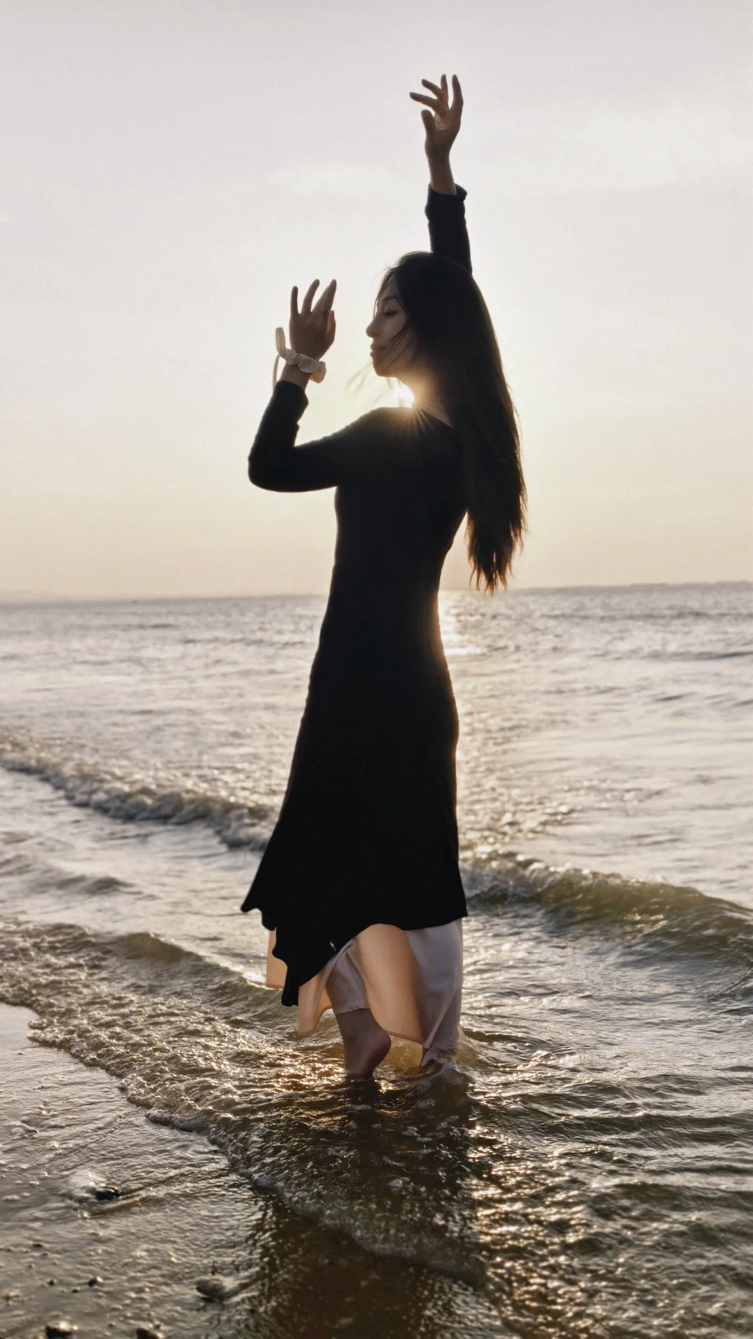 吹到她的风里，都带着春天的味道🌸