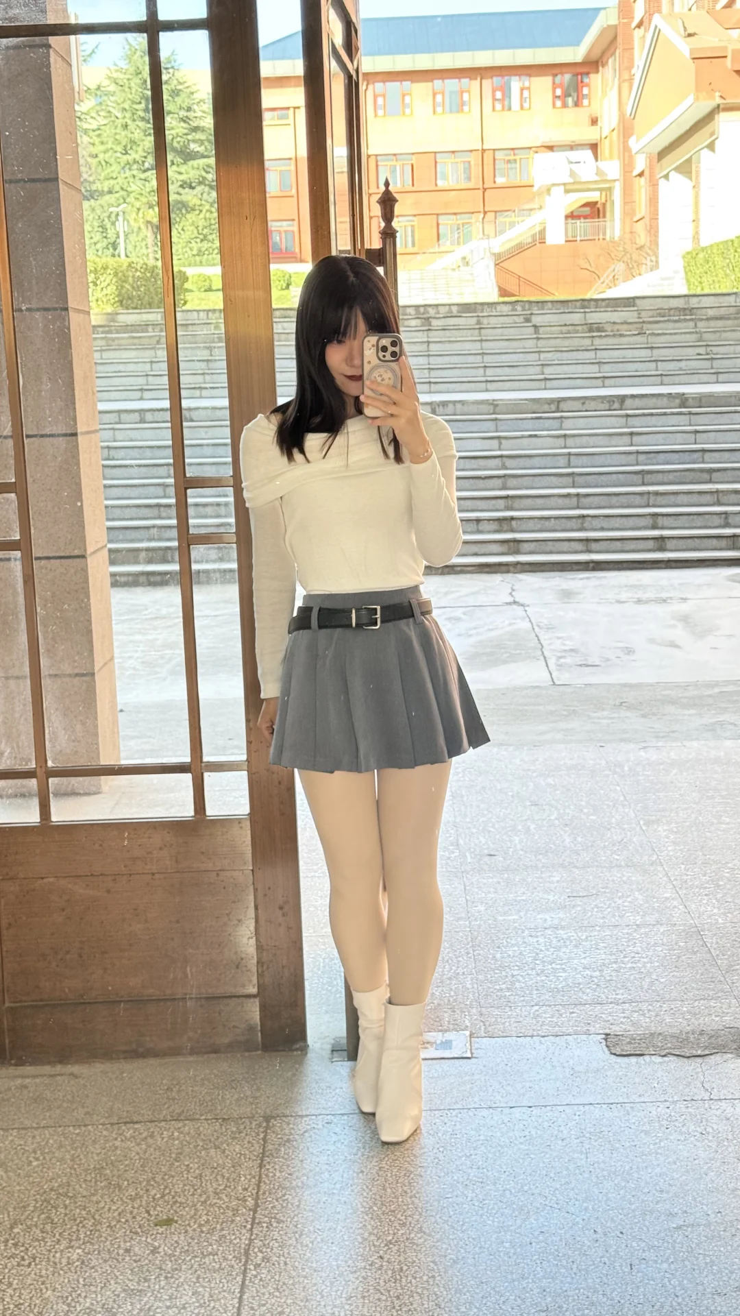 西安👩‍🏫｜短裙肉丝配长长长长长长腿