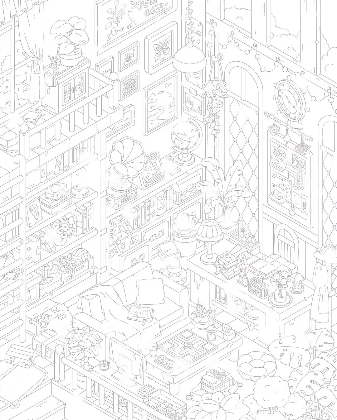 妈耶，上班摸鱼练习控笔，也太爽啦