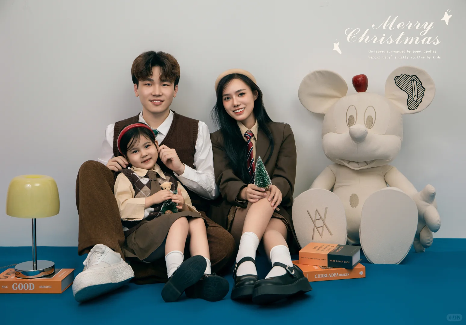 金华亲子照｜圣诞氛围感全家福，超有爱❤️