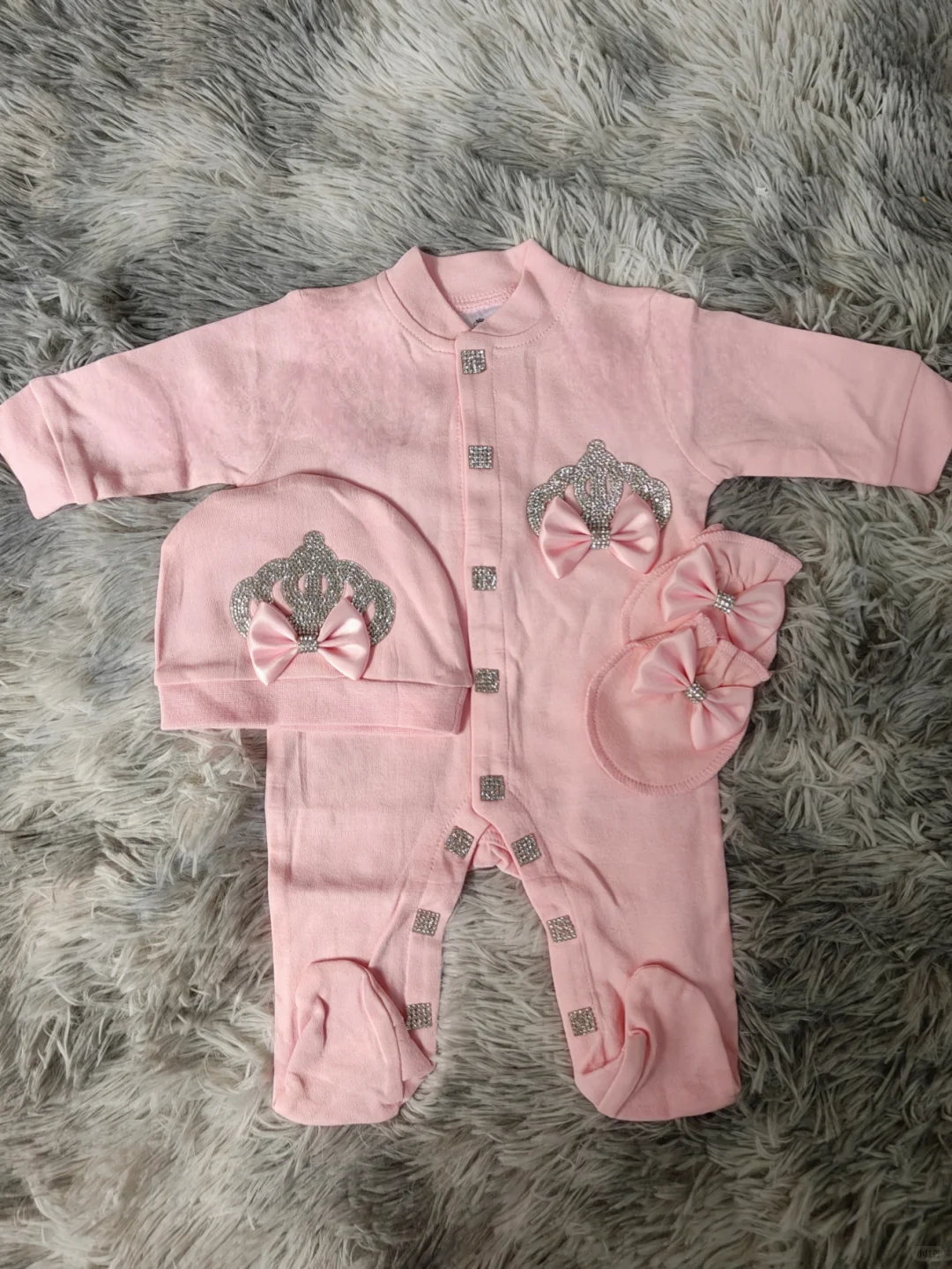 粉系公主婴装｜甜妹新生标配