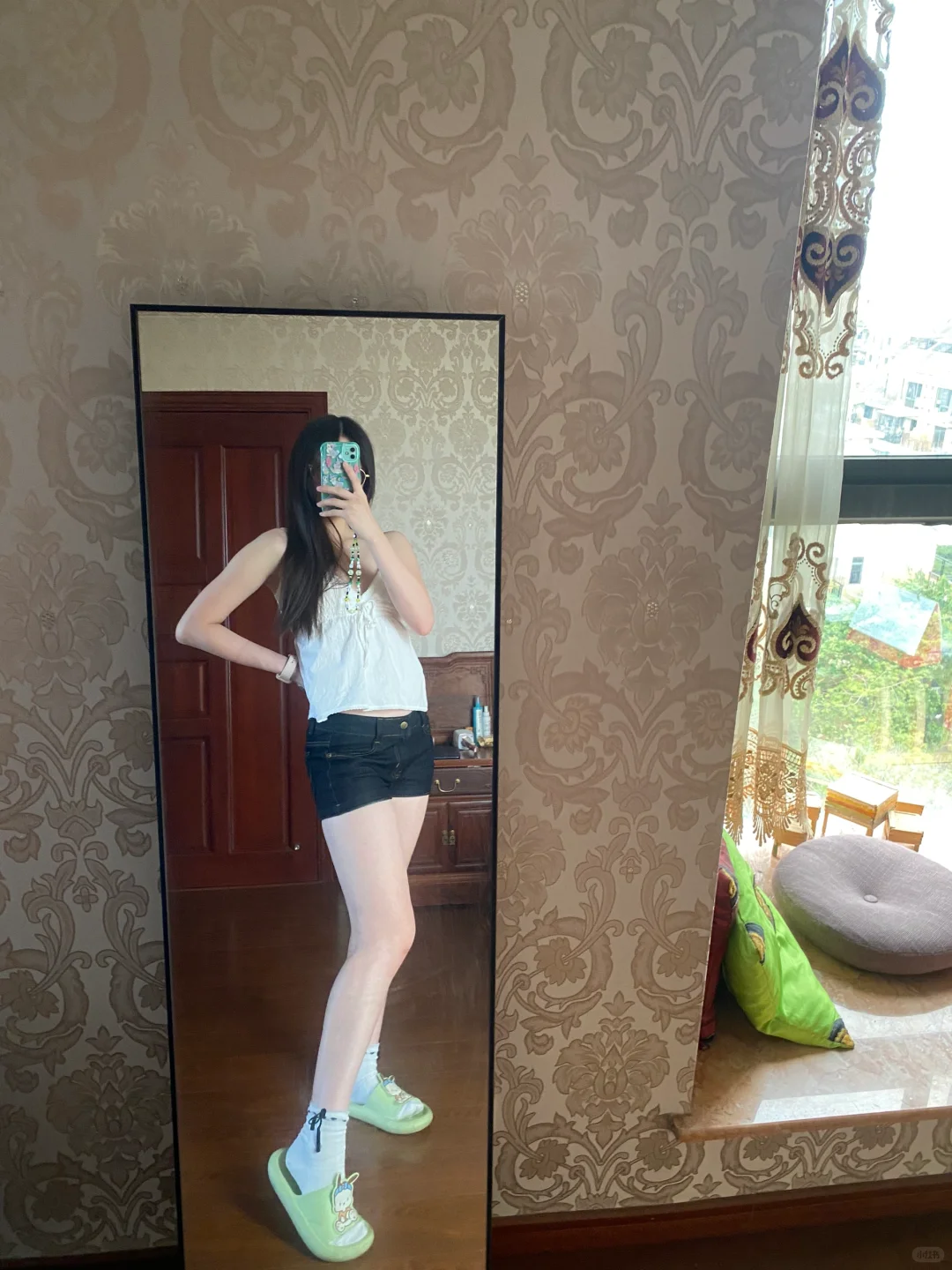 165 100 姐姐我呀 匀称腿真的很绝