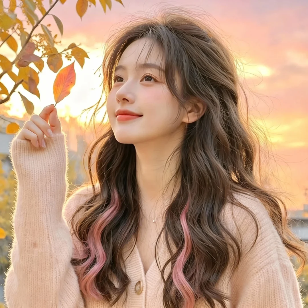 秋日粉色治愈系｜把温柔的秋意和笑意都藏进