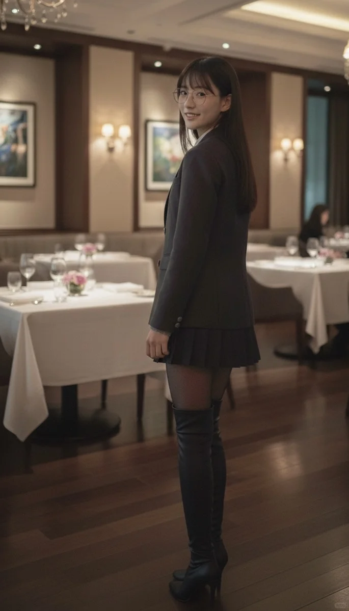 长靴黑丝、氛围感拍摄、长靴黑丝、氛围感拍摄