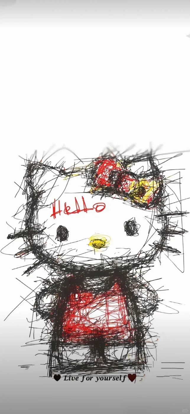 𝑾𝒆𝑪𝒉𝒂𝒕 | 一眼心动黑白动漫壁纸