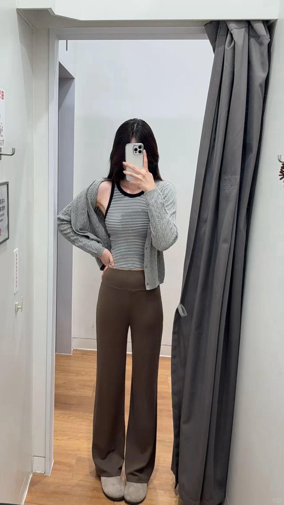 All black🖤显高显瘦绝绝子！微喇裤天菜