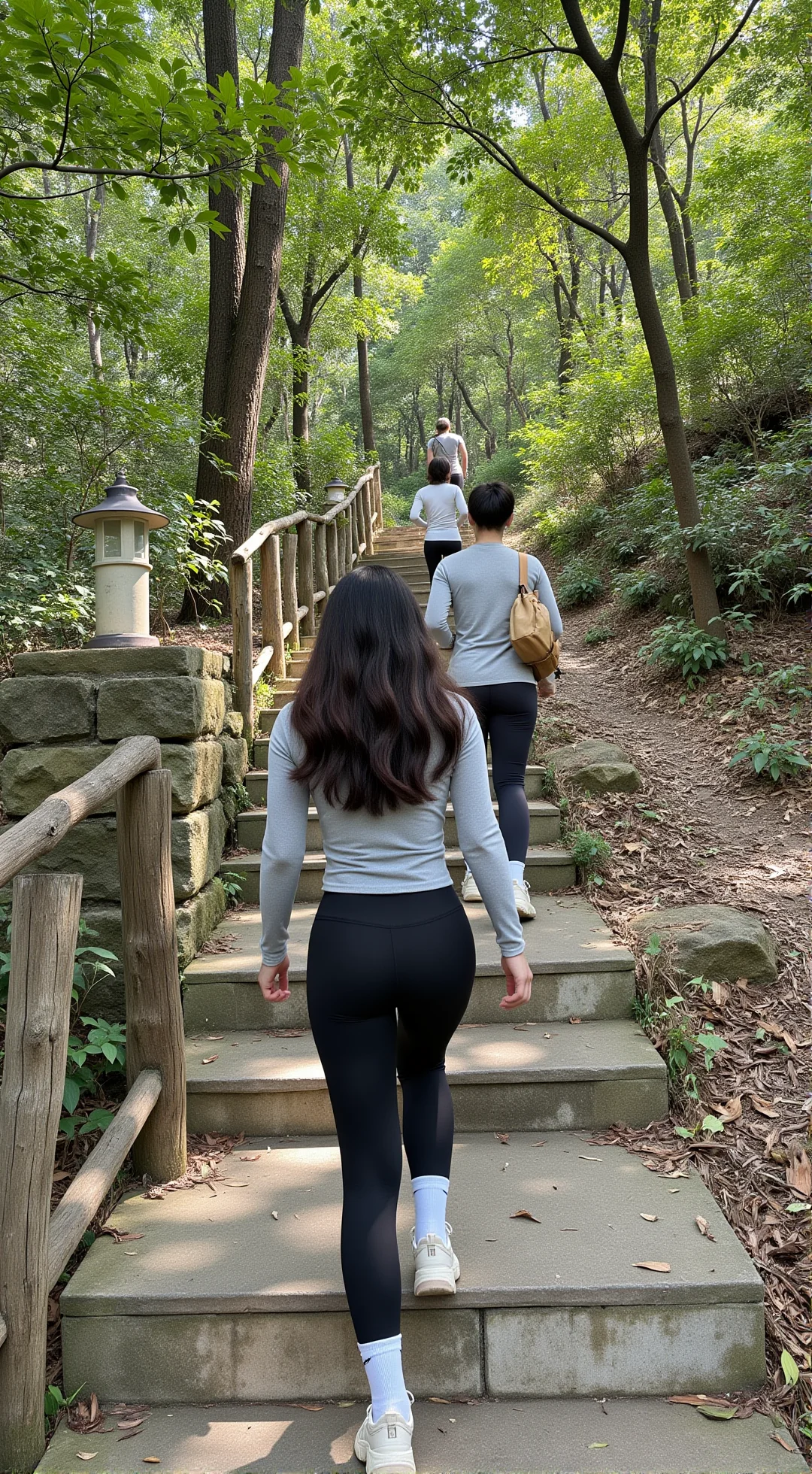 母女登山记｜41岁妈妈比我爬得还快