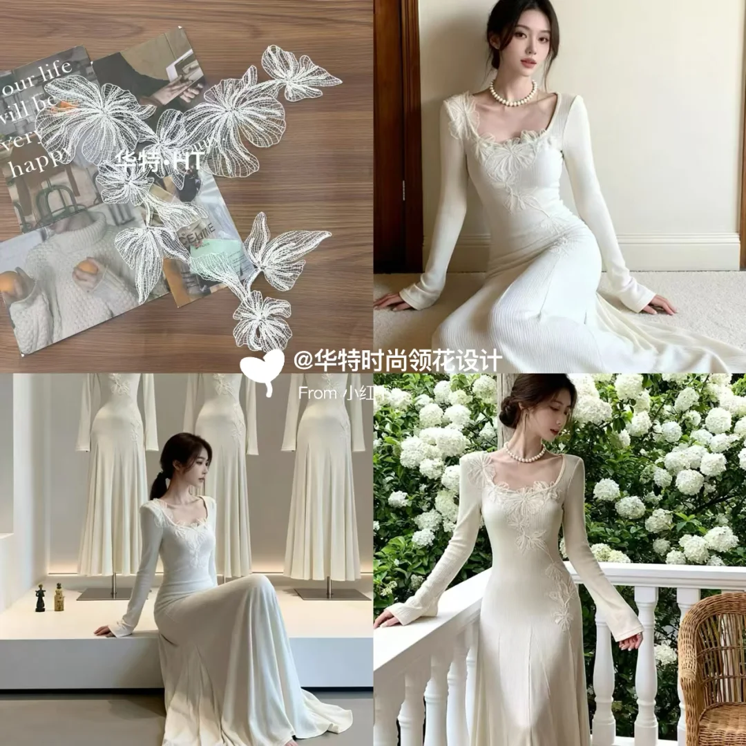 温柔暗号～用蕾丝织成的花影