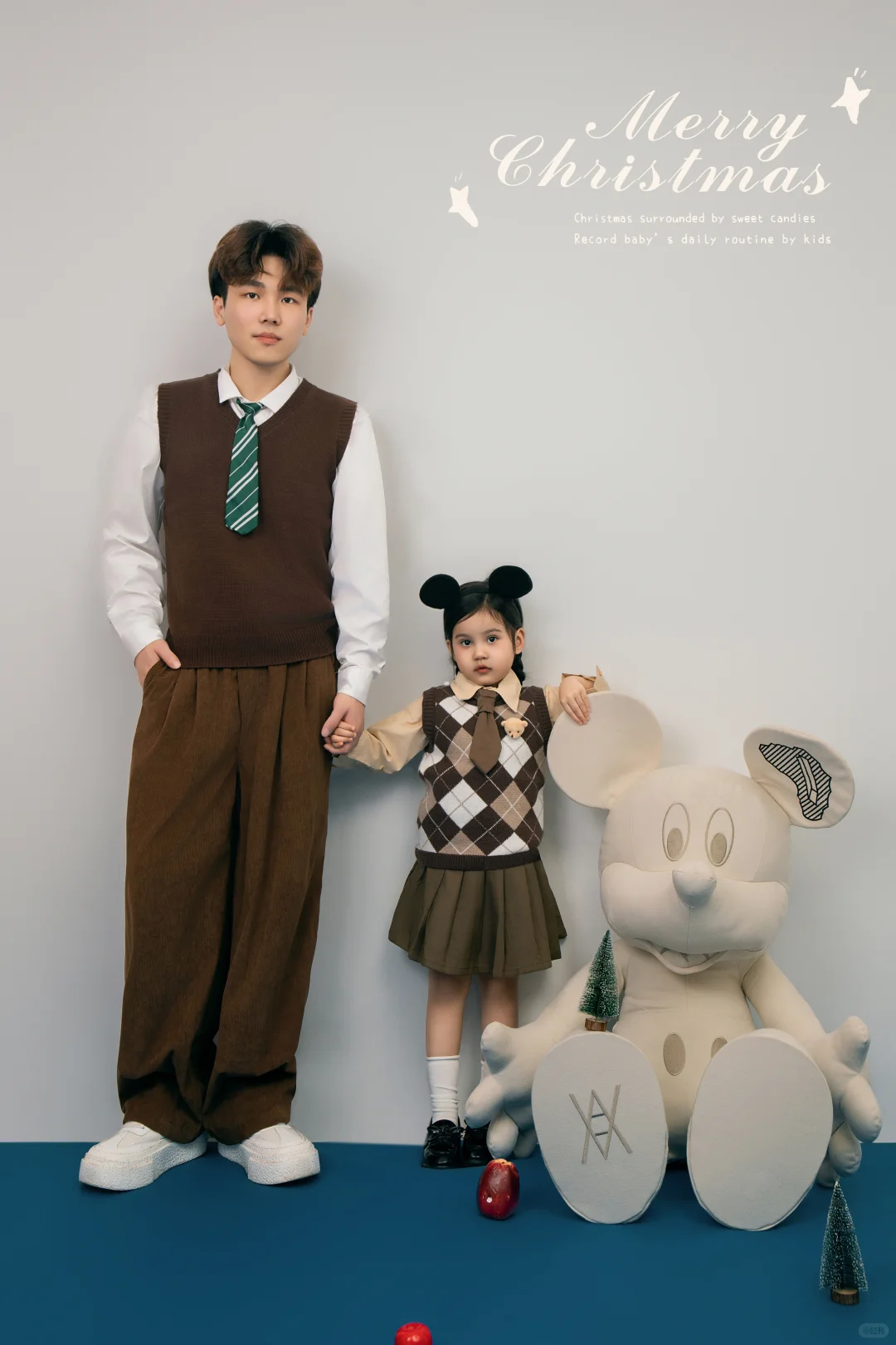 金华亲子照｜圣诞氛围感全家福，超有爱❤️