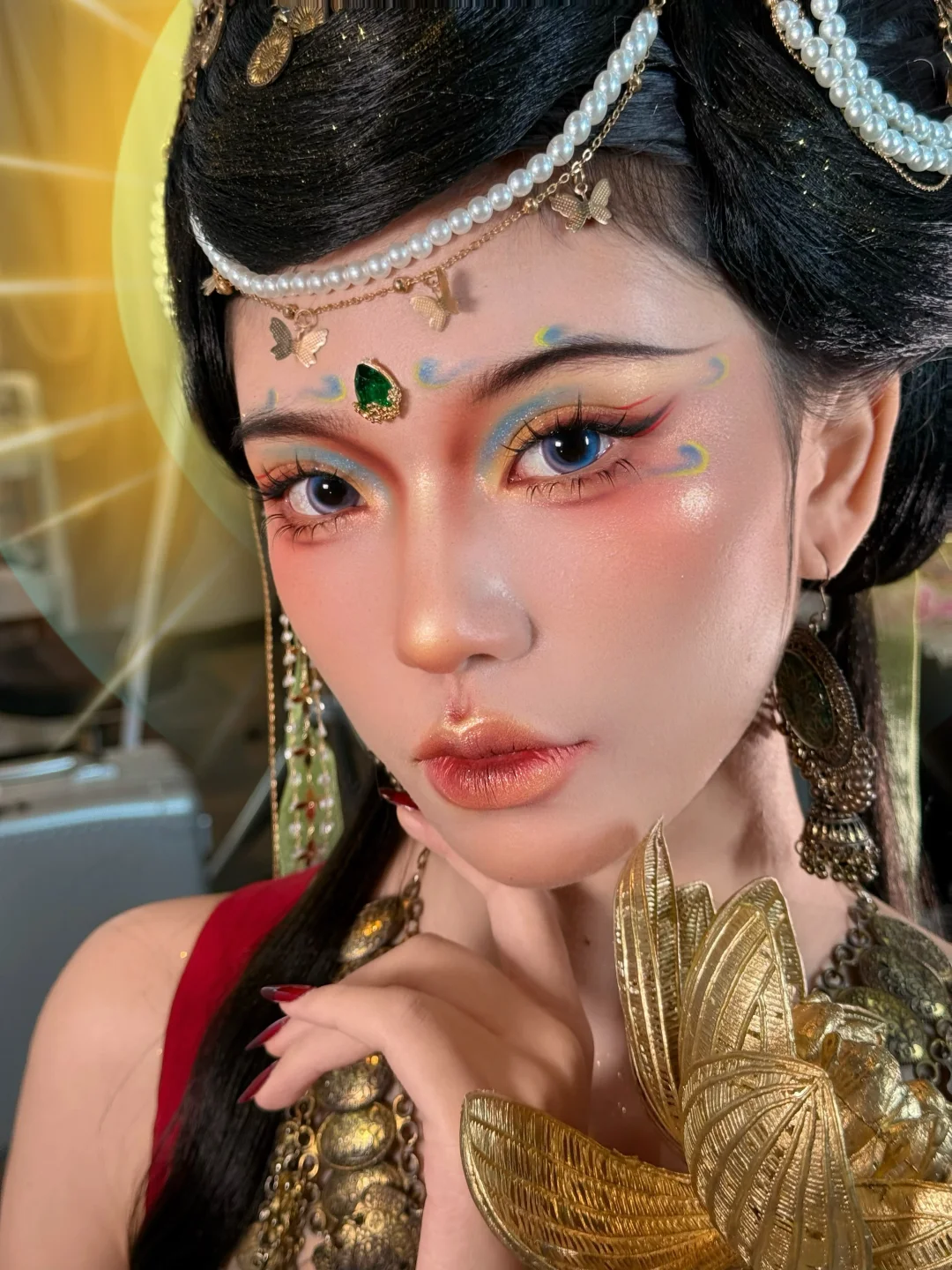 敦煌飞天造型#合肥婚礼跟妆