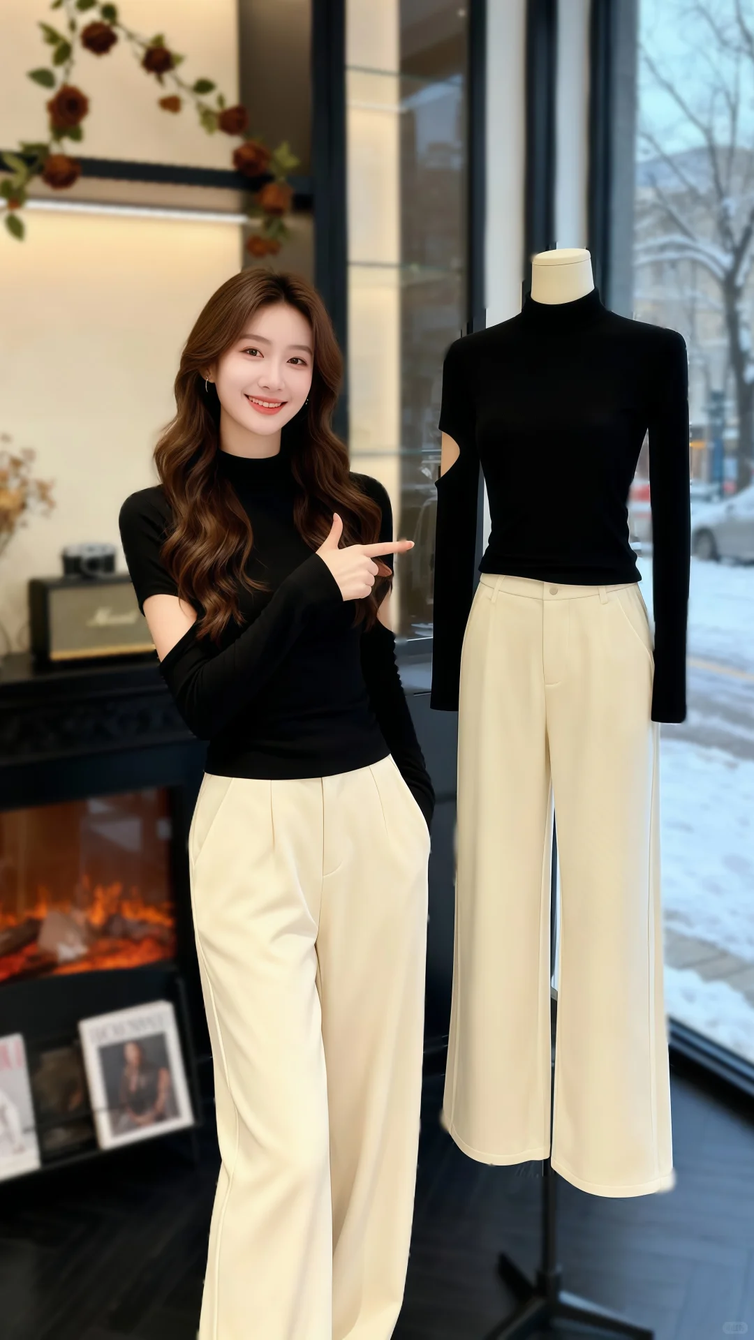 时尚与保暖并存，这款打底衫你值得拥有！