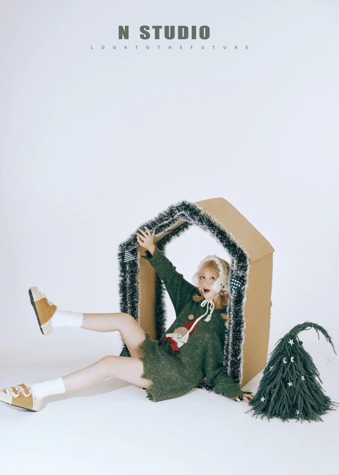 圣诞氛围直接焊在身上啦🎄