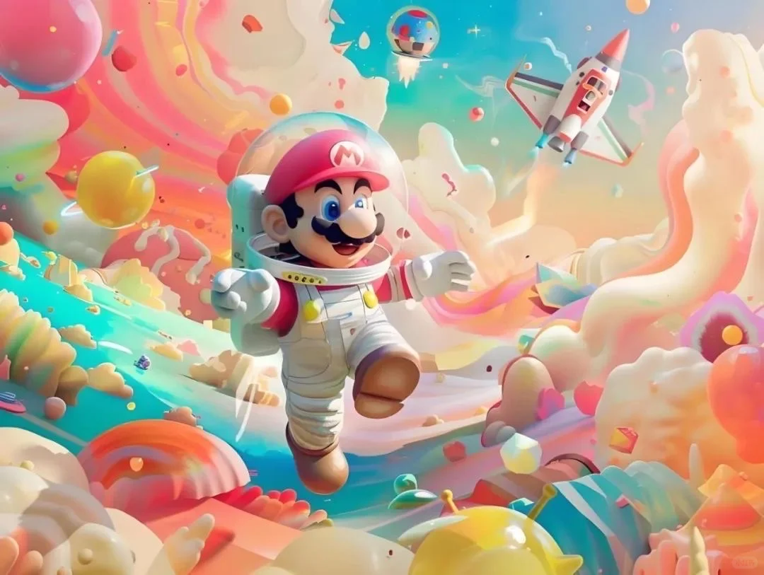 Share | ipad马里奥高清壁纸 电脑壁纸.ᐟ.ᐟ