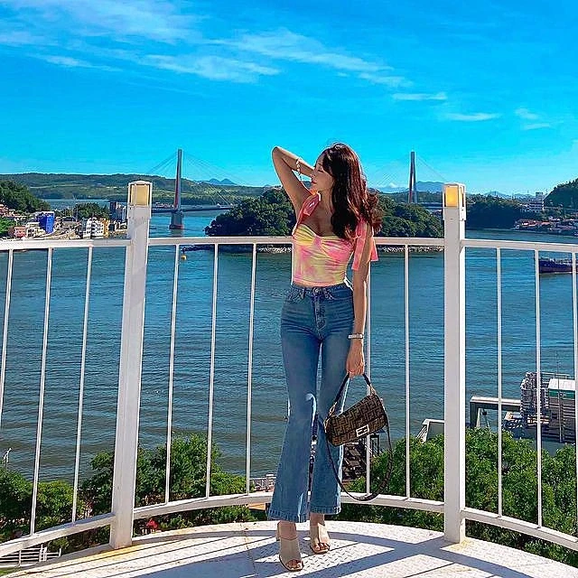 [ins美女]身材完美的大长腿女神模特写真②