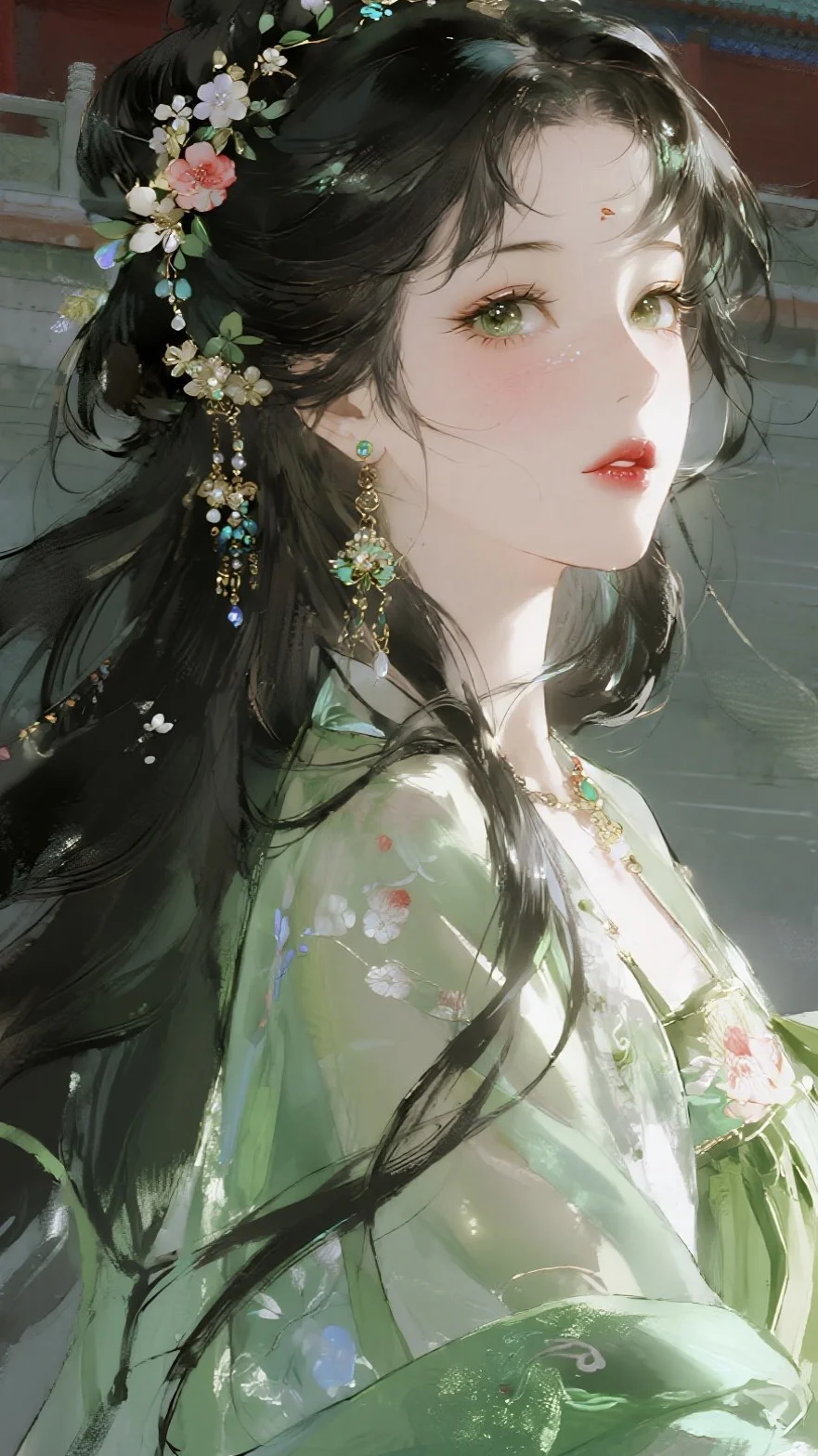 古风壁纸｜你说会回来找我 我信了