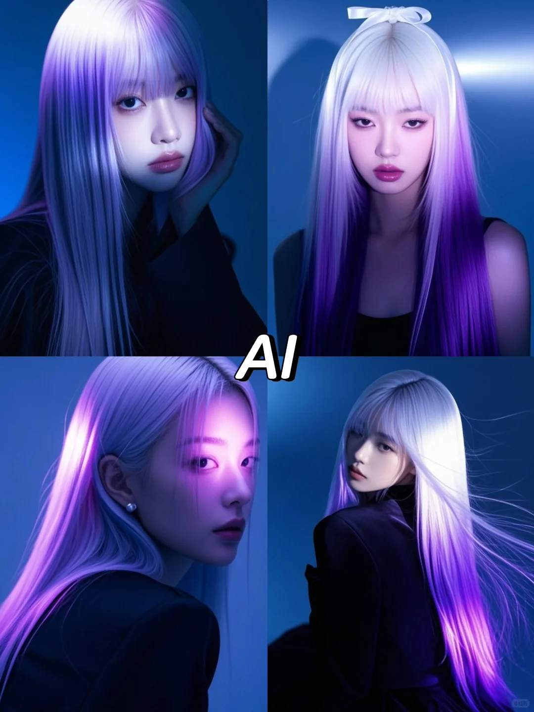 AI赛博朋克美学