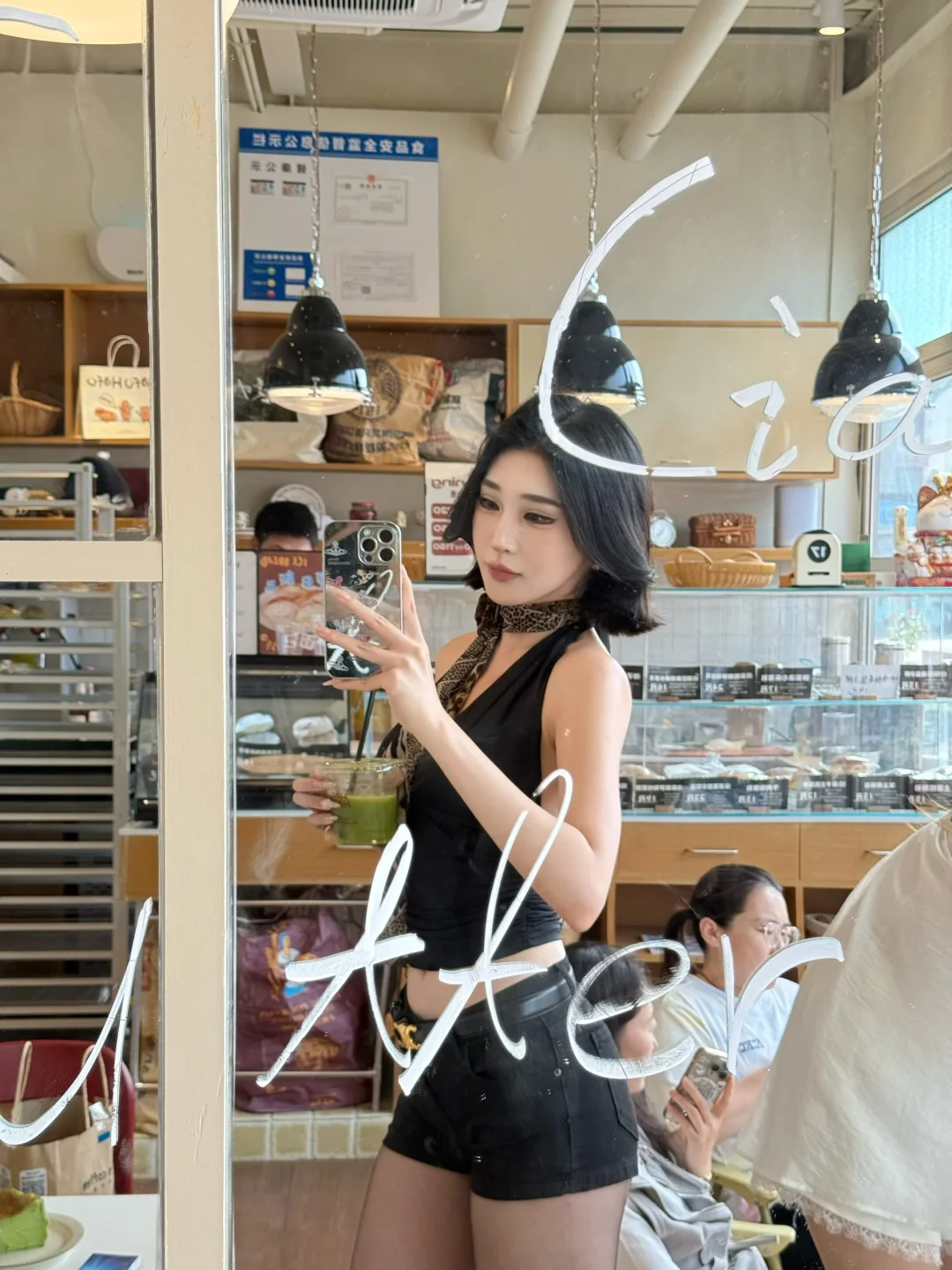 当一天短发韩女🖤