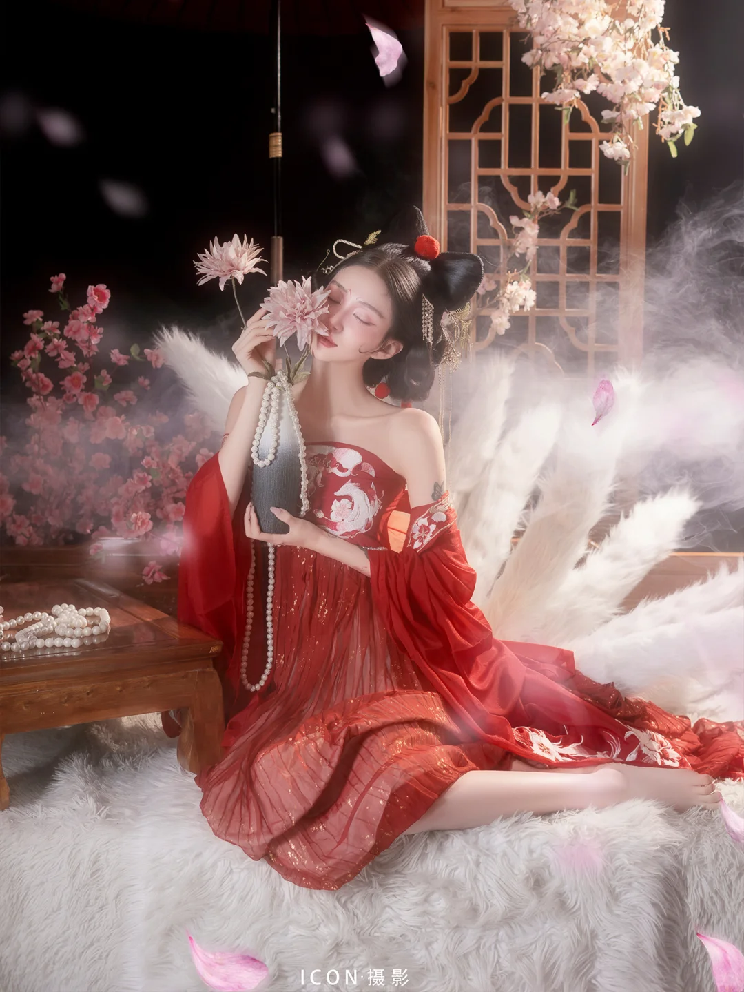 哎哟～这是哪家的小狐狸🦊下凡了呀❓美到窒息