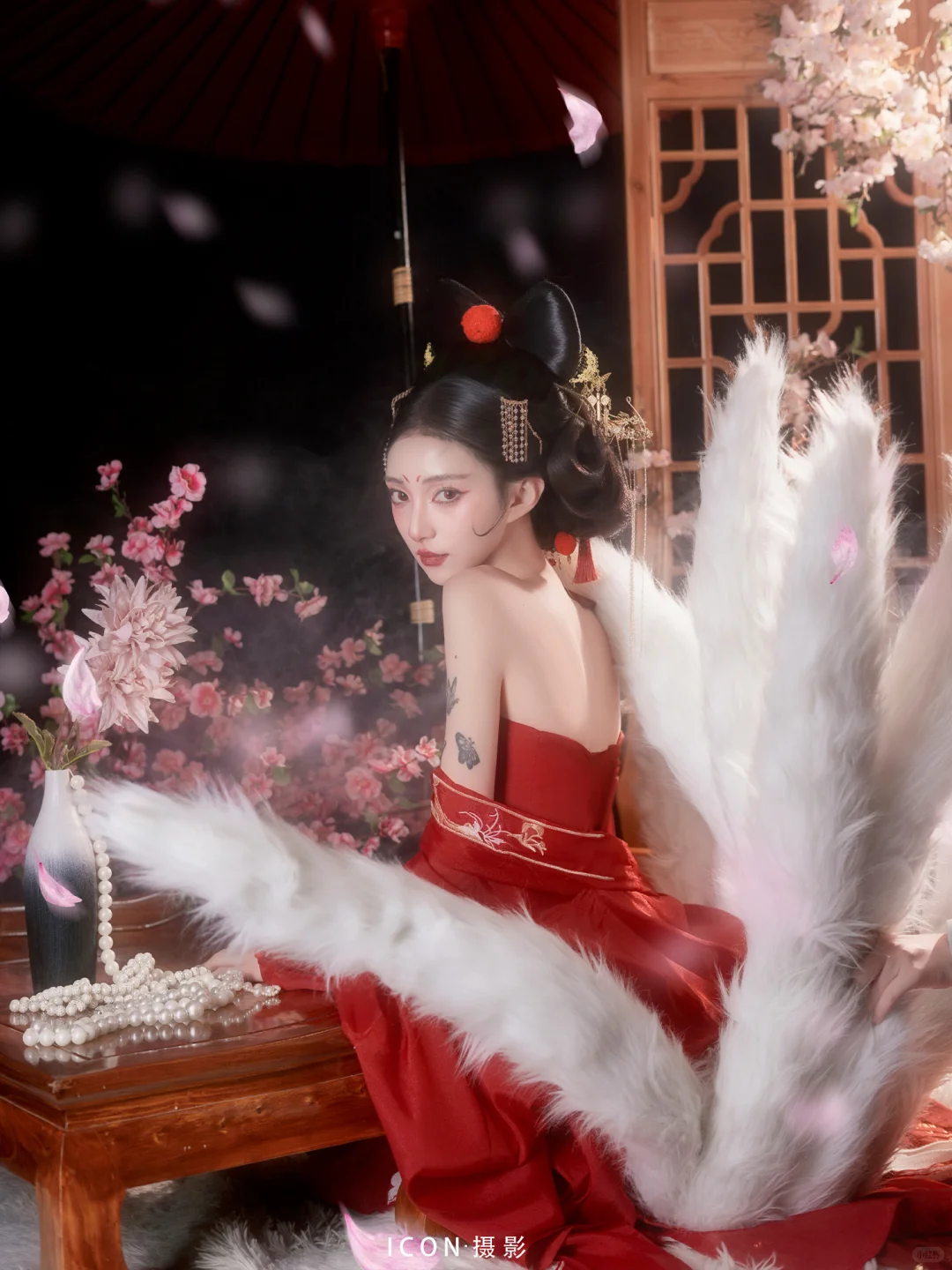 哎哟～这是哪家的小狐狸🦊下凡了呀❓美到窒息