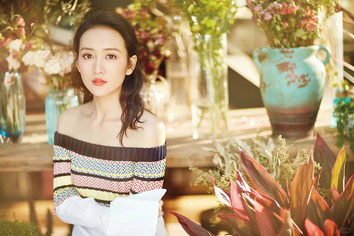 尤物王鸥，美丽迷人，风情万种。