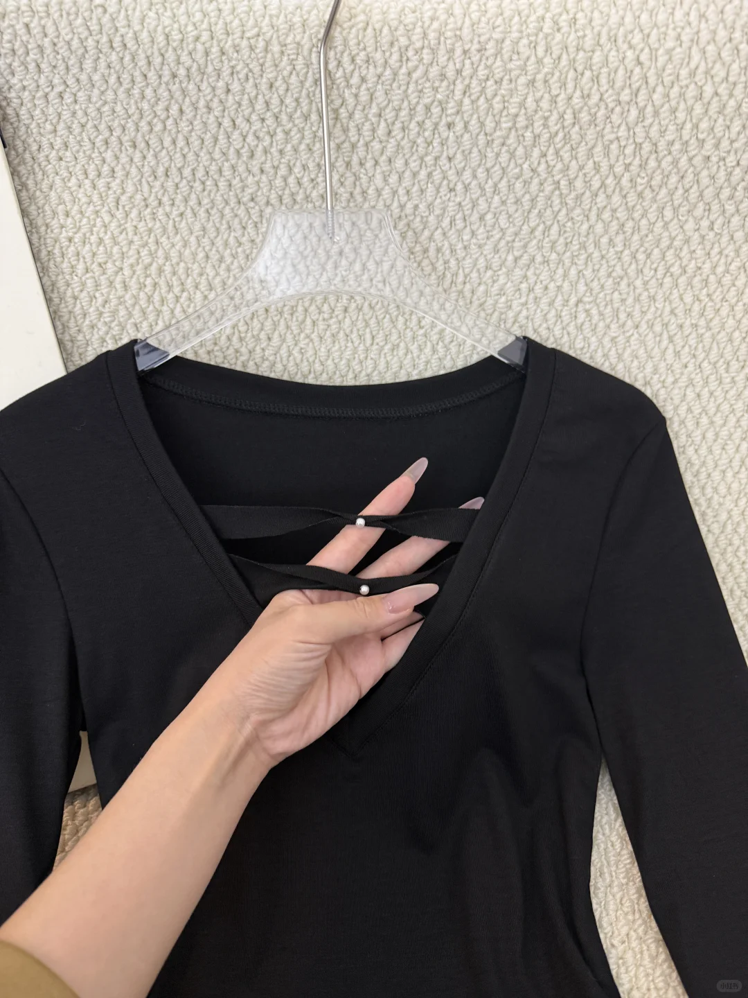 喜欢黑色不是我的错！上身就是超绝腰臀比！！