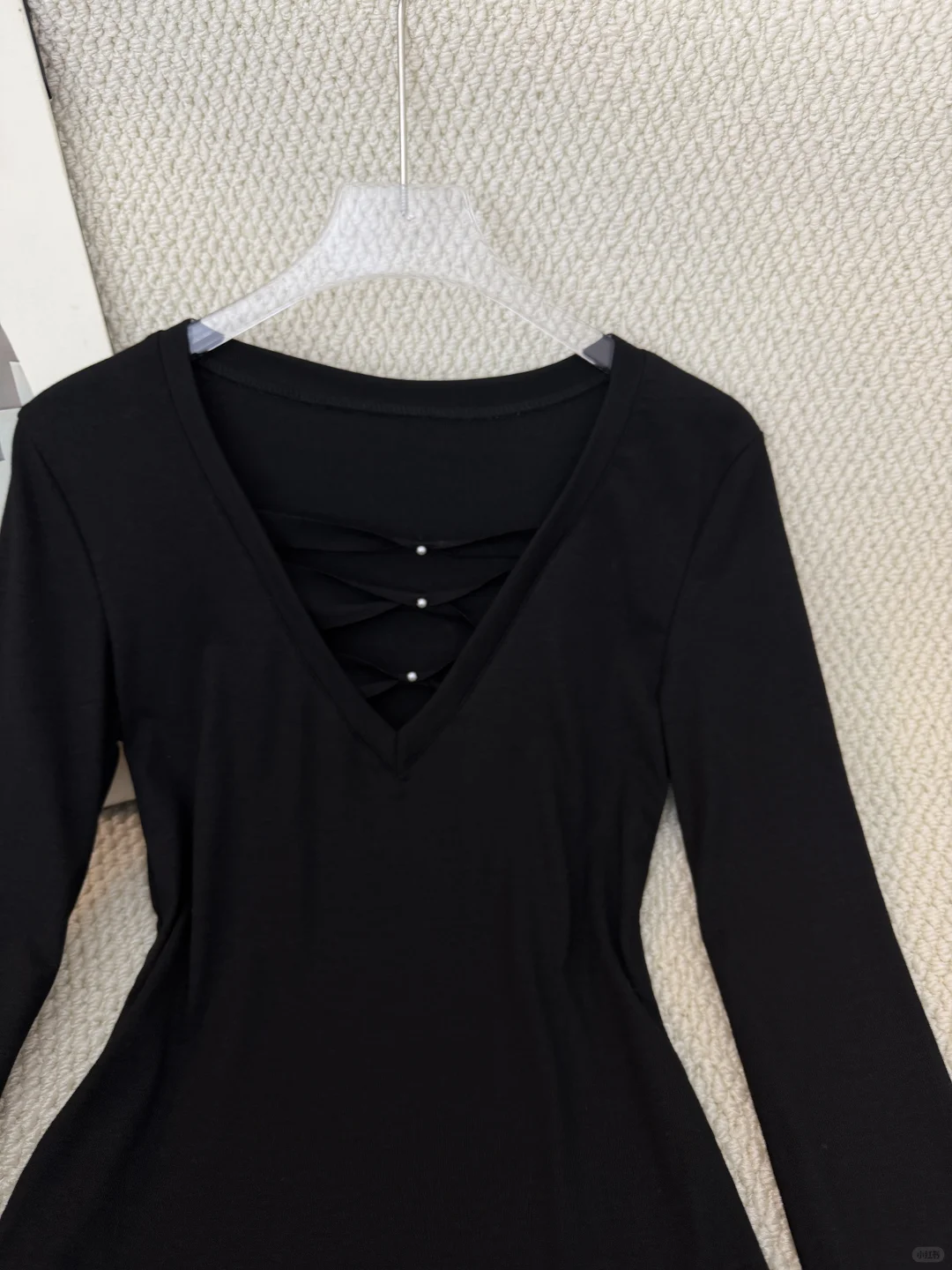 喜欢黑色不是我的错！上身就是超绝腰臀比！！