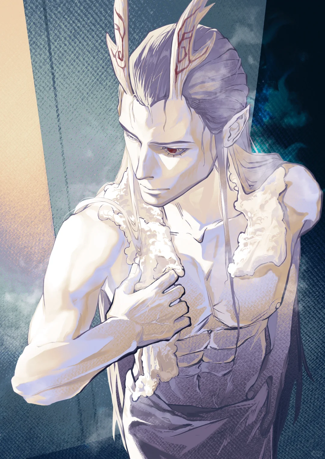 东海尤物出浴图