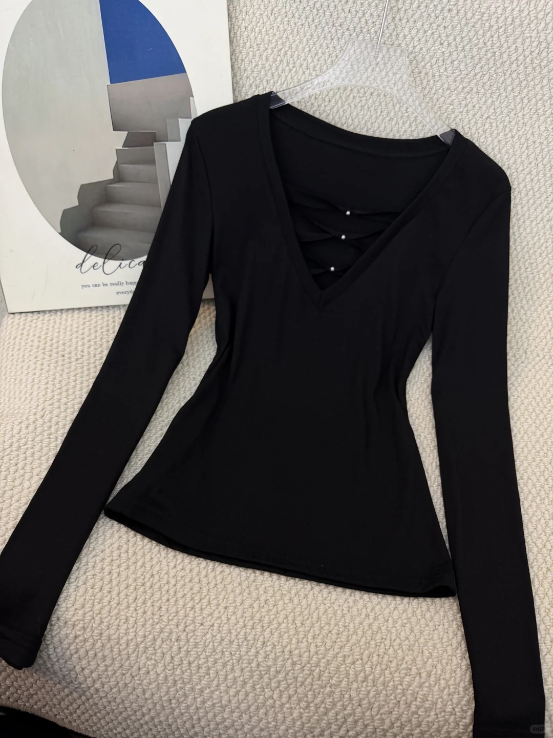 喜欢黑色不是我的错！上身就是超绝腰臀比！！