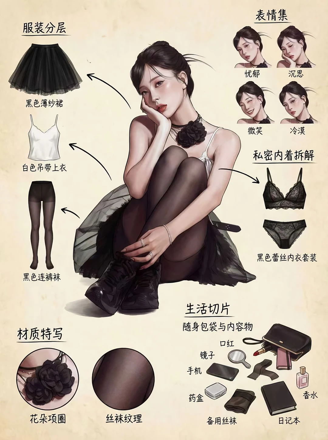 智能拆解那些魅惑众生的氛围感美女