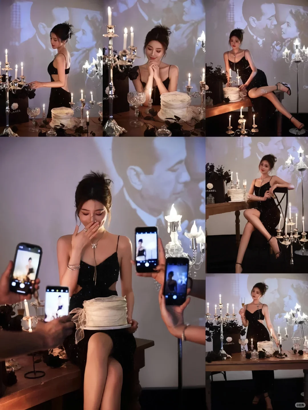 生日必拍的风格 氛围感富家千金生日照🎂