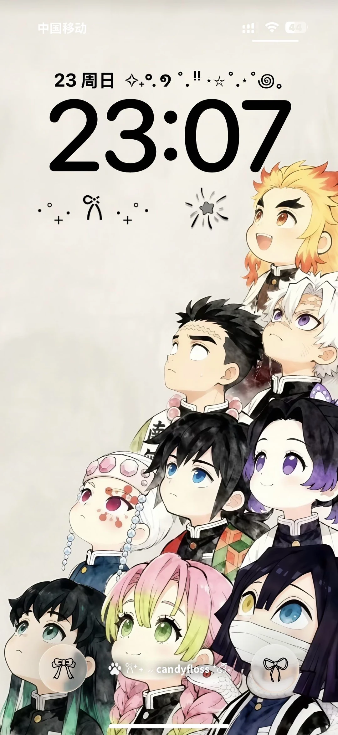 被这个壁纸萌到！怎么这么可爱！🥹