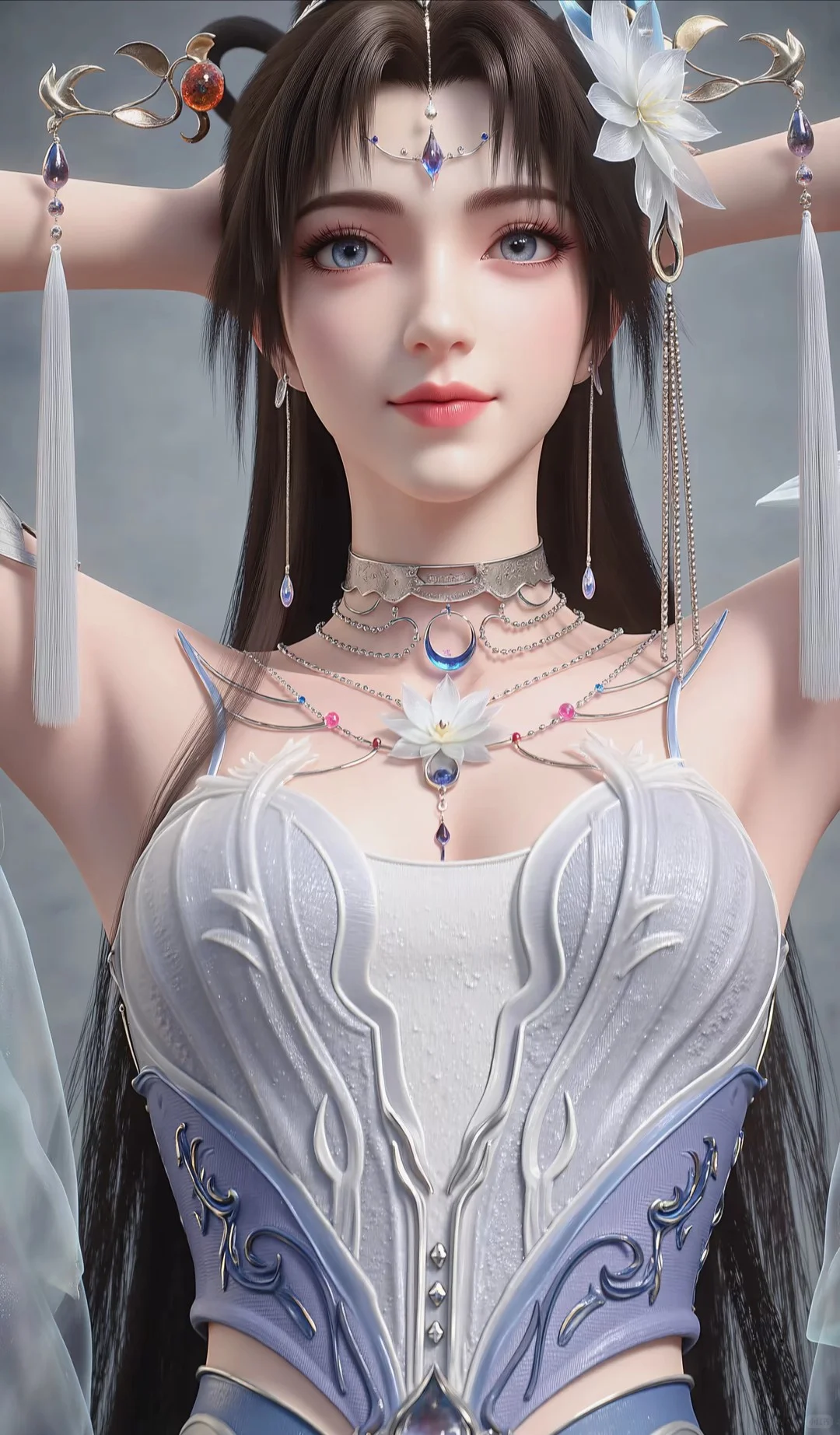 国漫女神，好身材对比，高颜值头像对比。