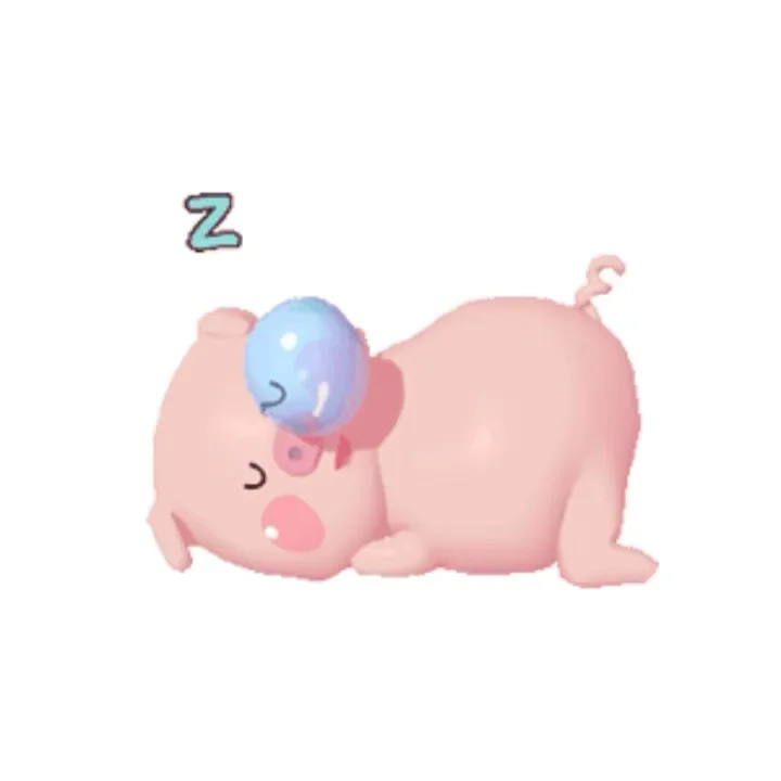 笨蛋小猪动态表情包来咯