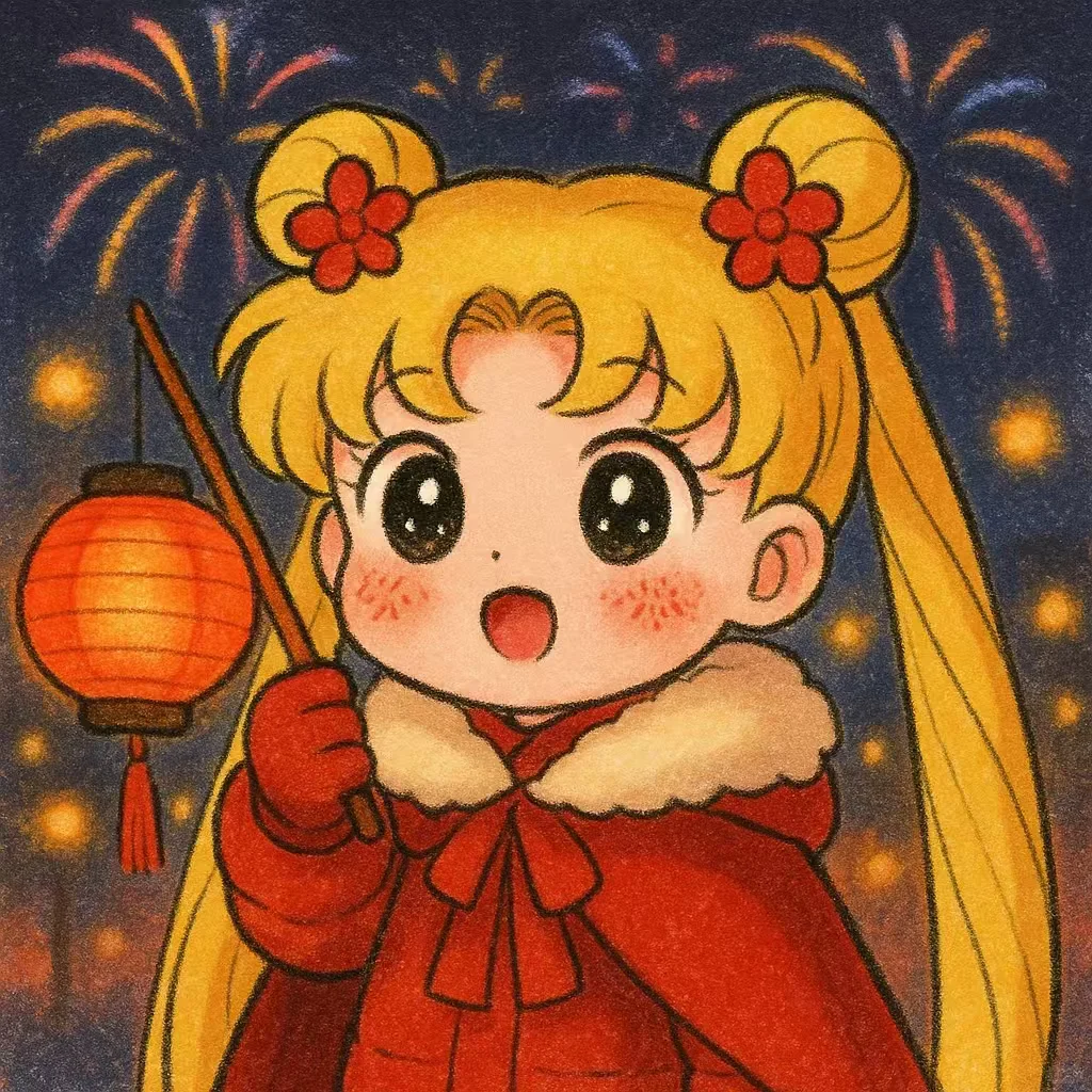 “气氛感美少女战士头像”