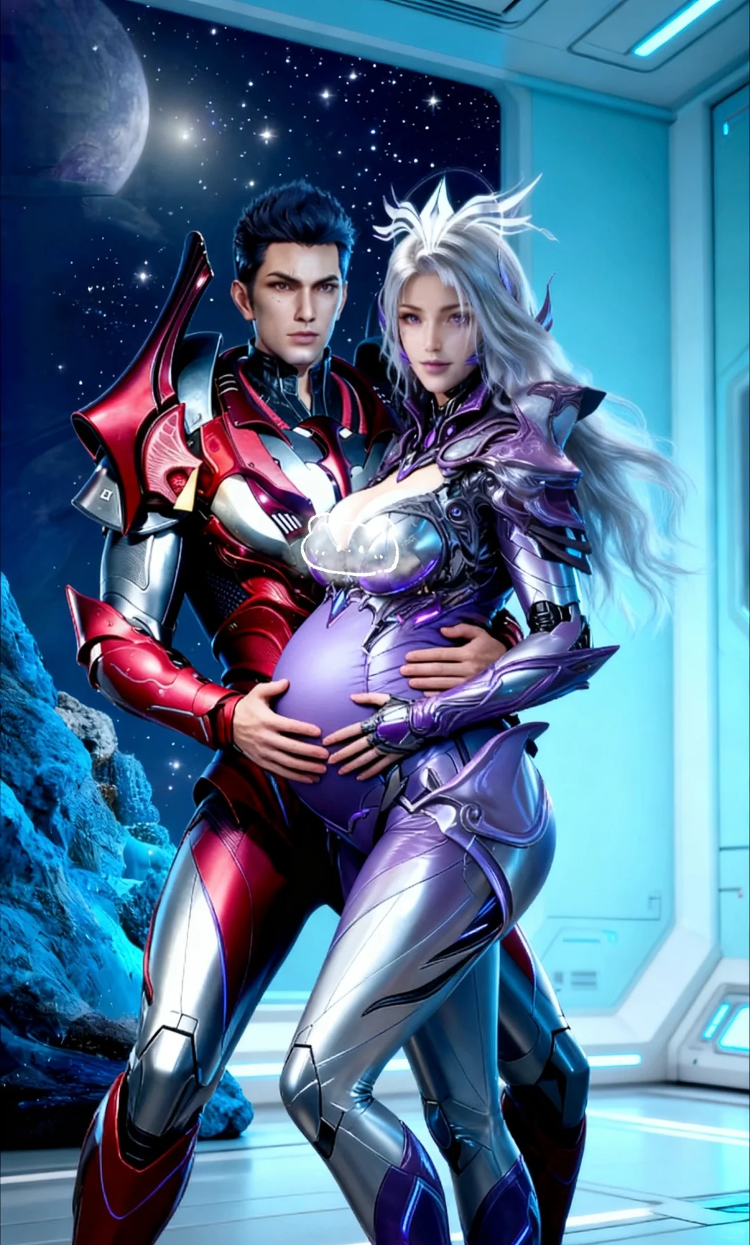 南惩怀孕了，罗峰喜当爹