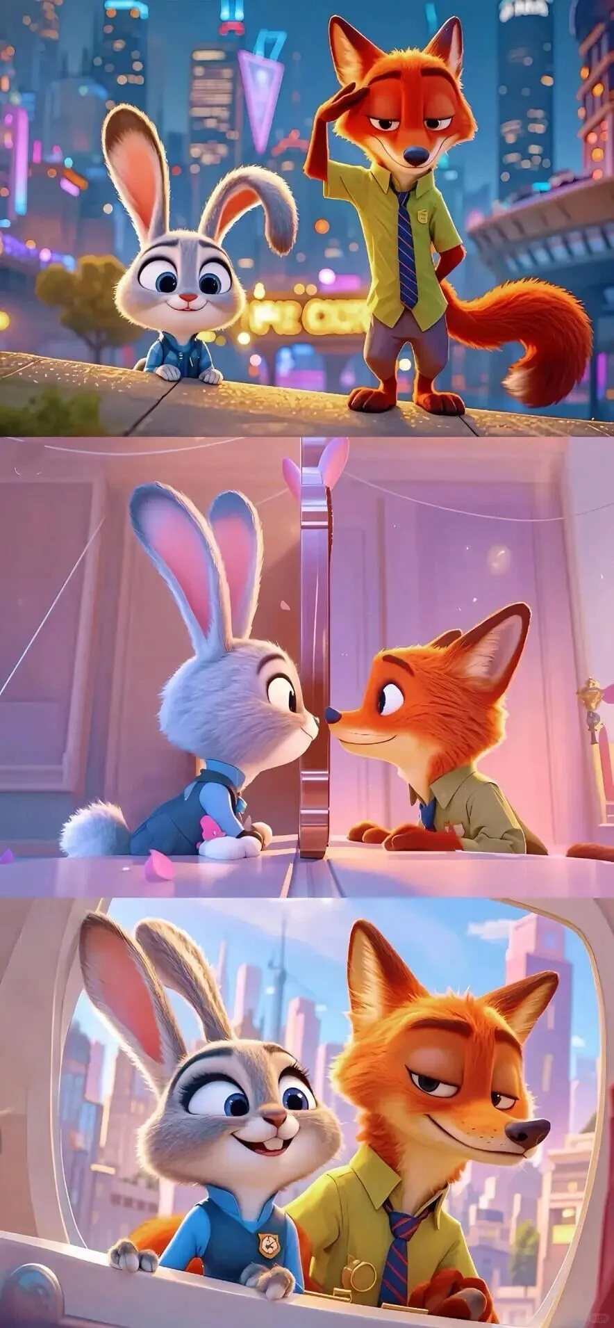 疯狂动物城2手机壁纸全屏🦊🐰🐍