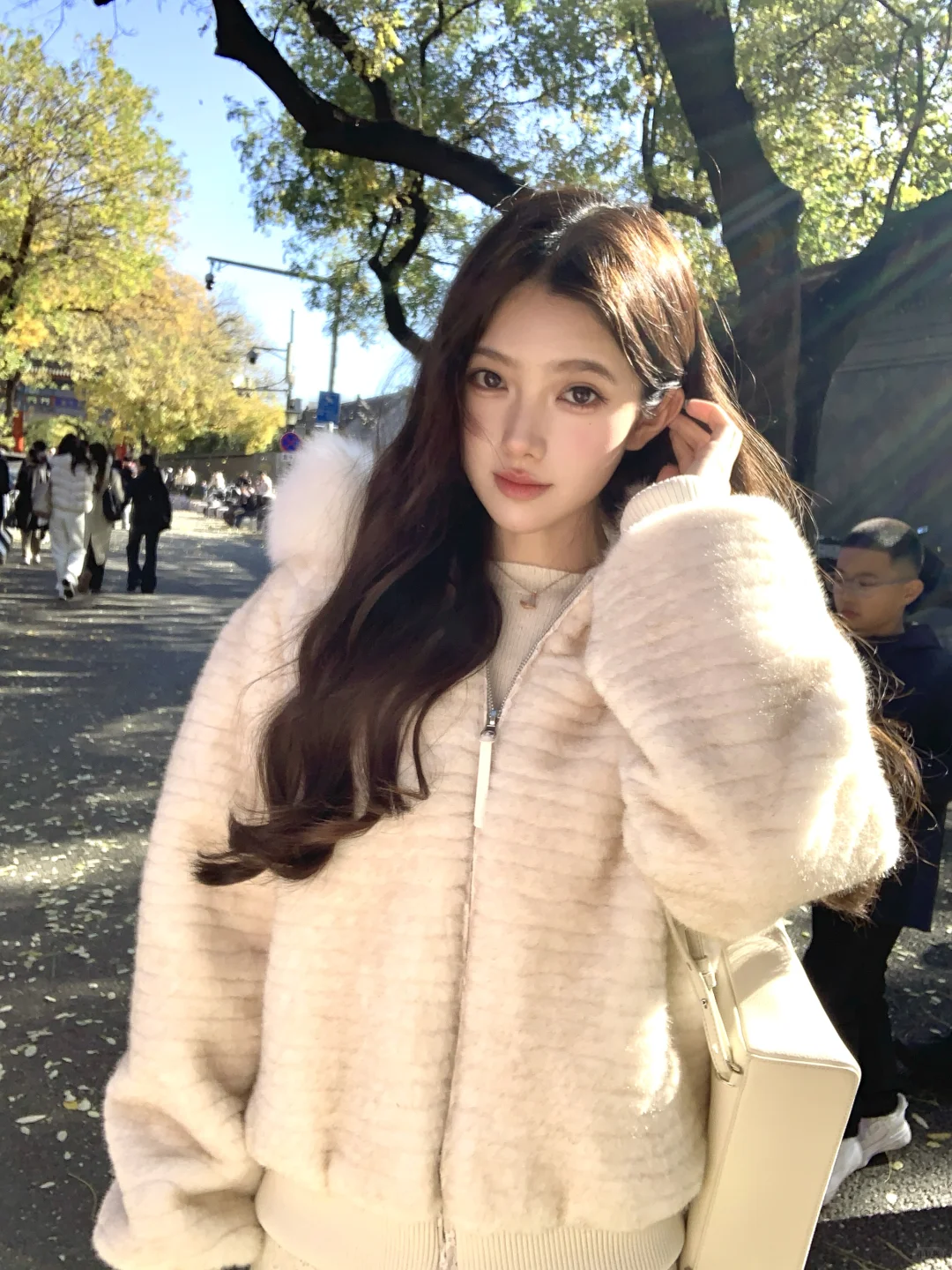 在冬天把阳光晒透