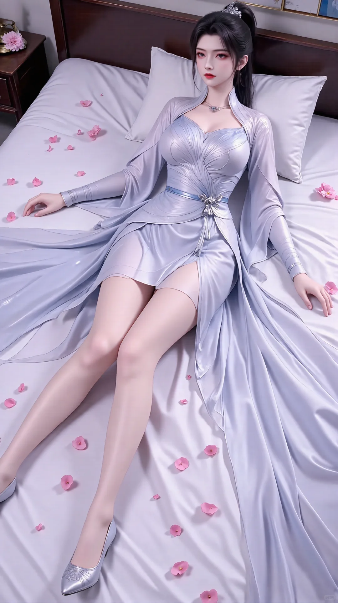 国漫女神《斗破苍穹》青仙子药尘好福气