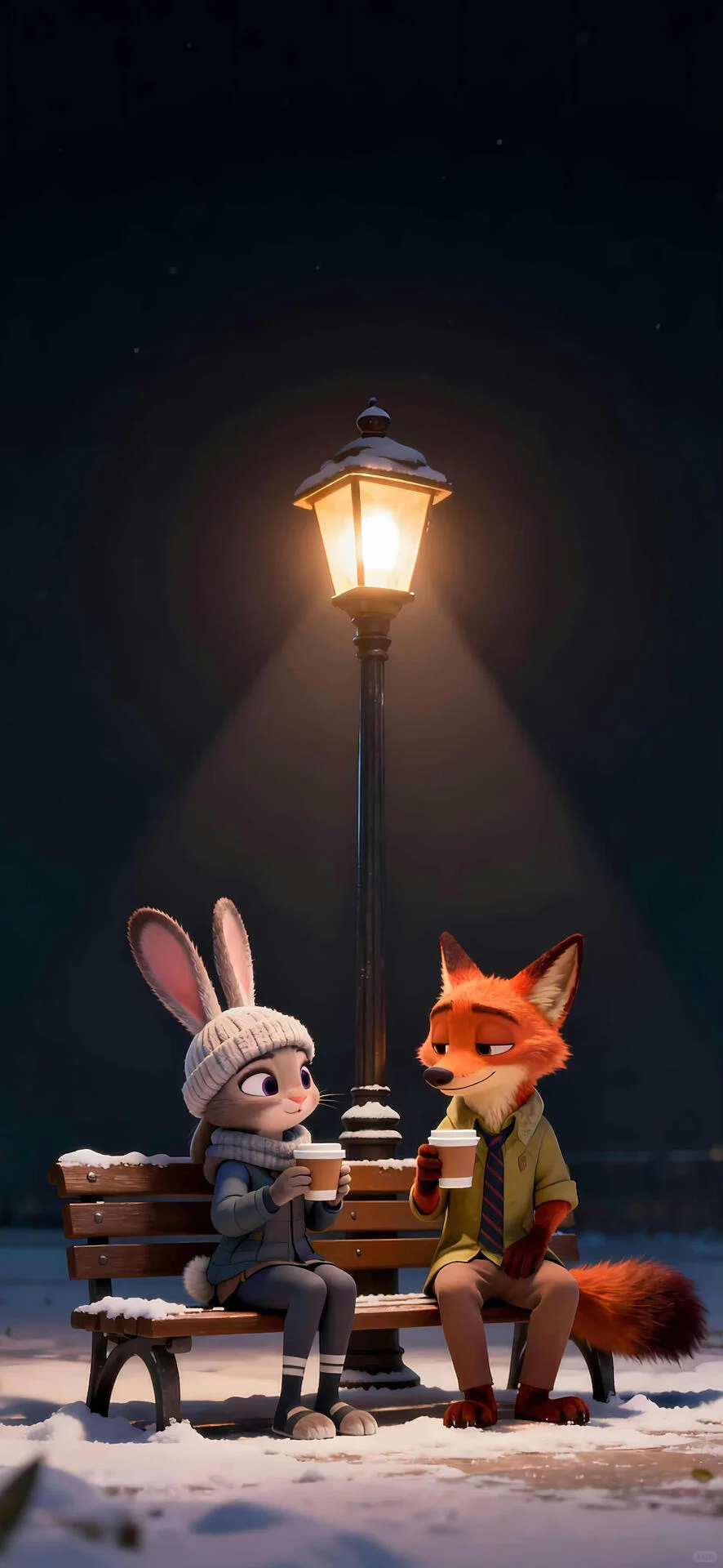 尼克朱迪壁纸🔥爱了爱了～～