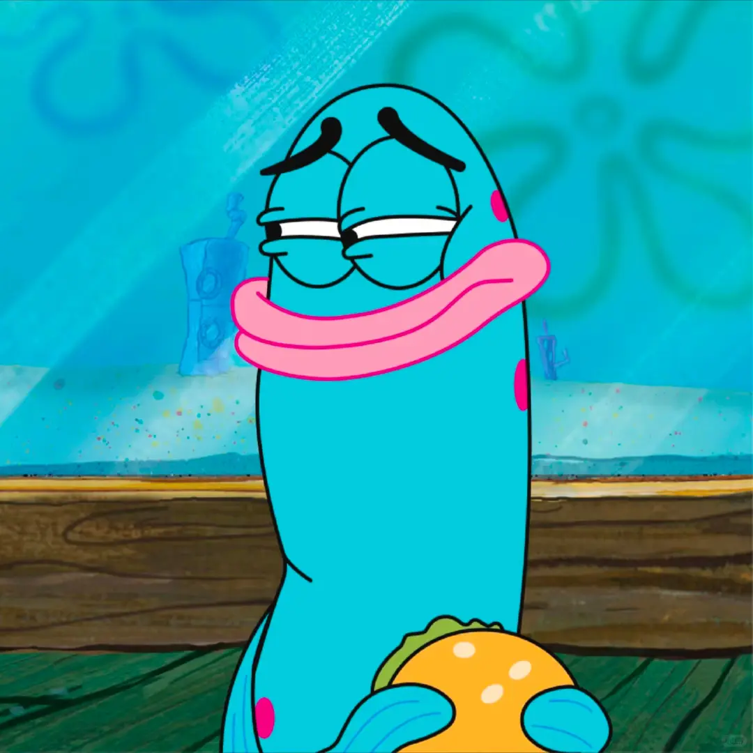 憨憨比奇堡路人鱼表情包