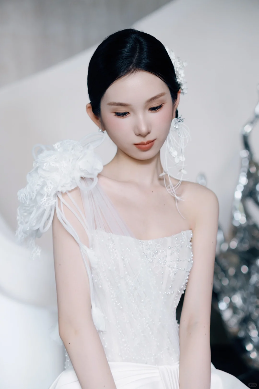 然后就被模特……🥲