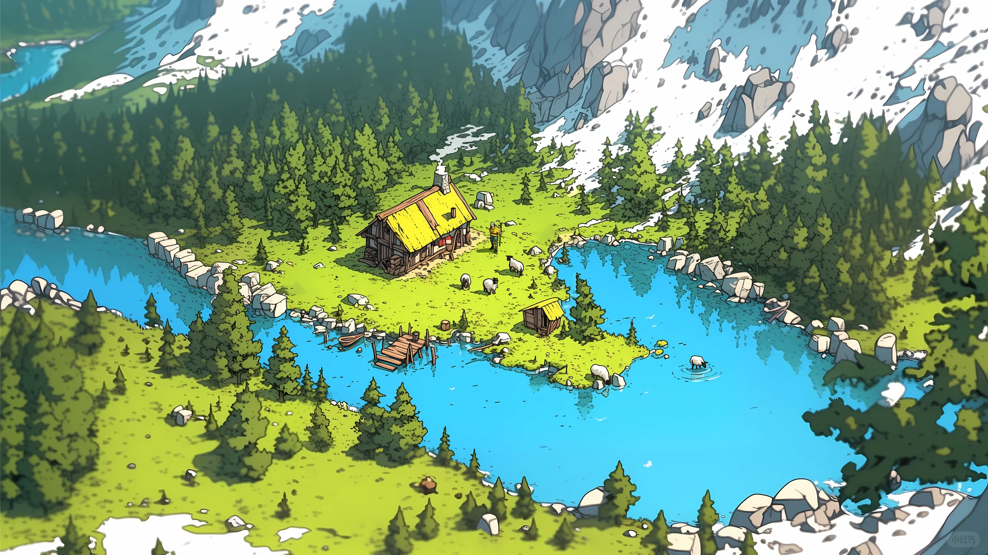 𝐒𝐡𝐚𝐫𝐞 | 吉卜力动漫背景壁纸