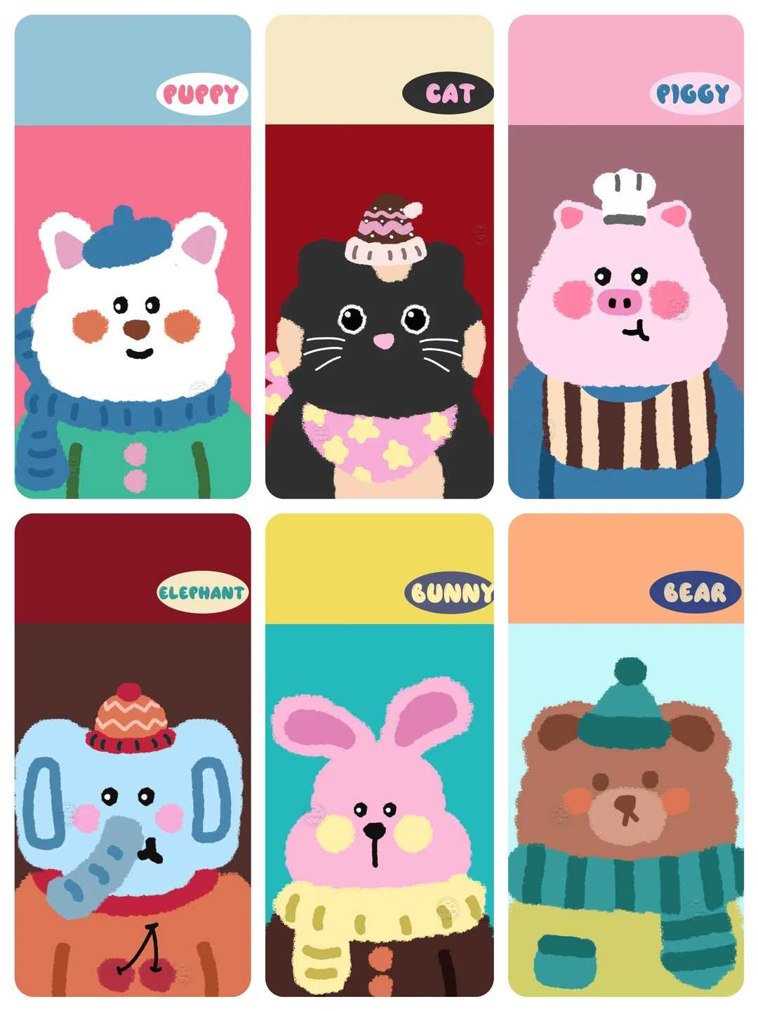 原创壁纸 | 194 | 搞怪有趣涂鸦壁纸