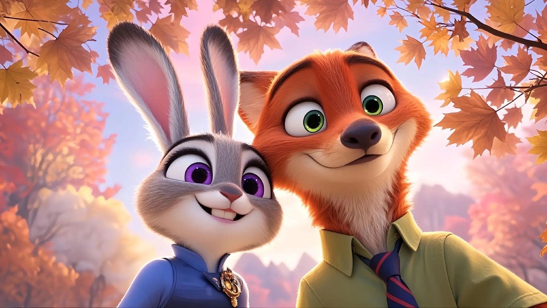 shareⅠ疯狂动物城平板壁纸