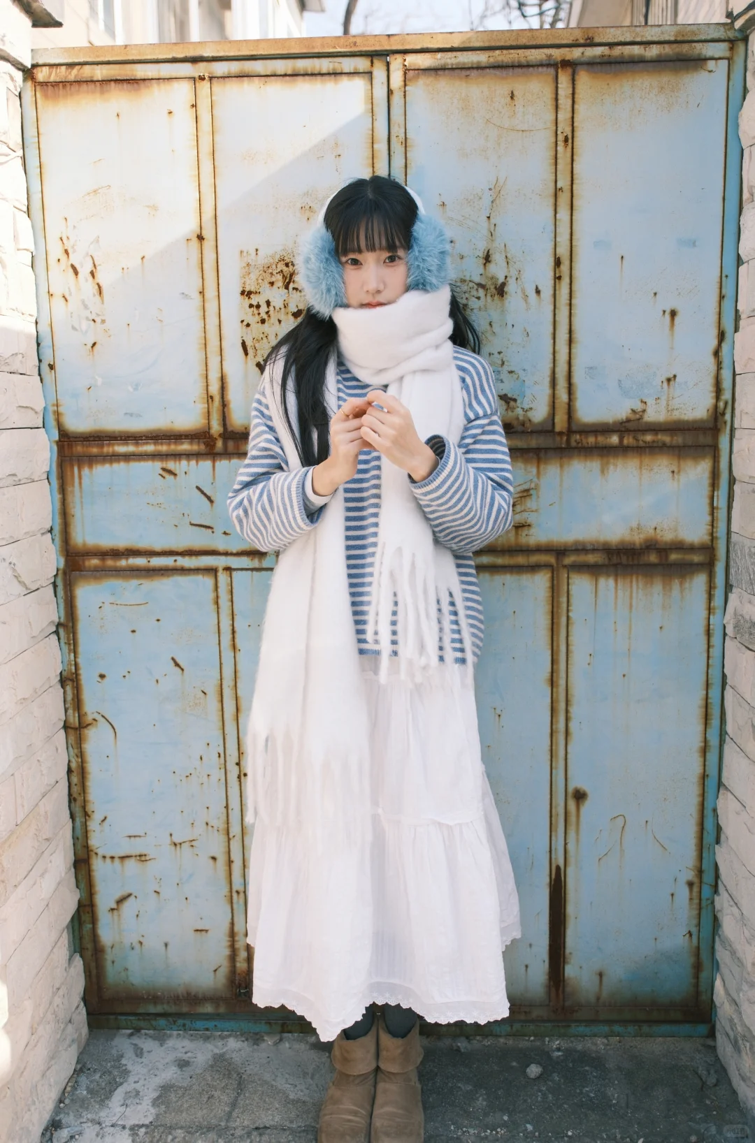 青岛模特｜喜欢阳光明媚的冬天❄️