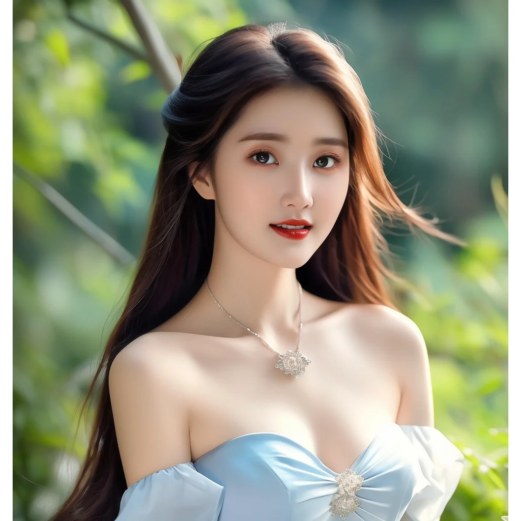 时尚女神的小清新风采