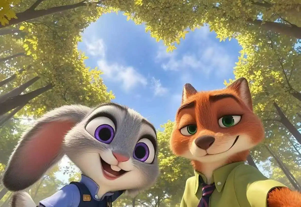 疯狂动物城电脑/iPad壁纸～