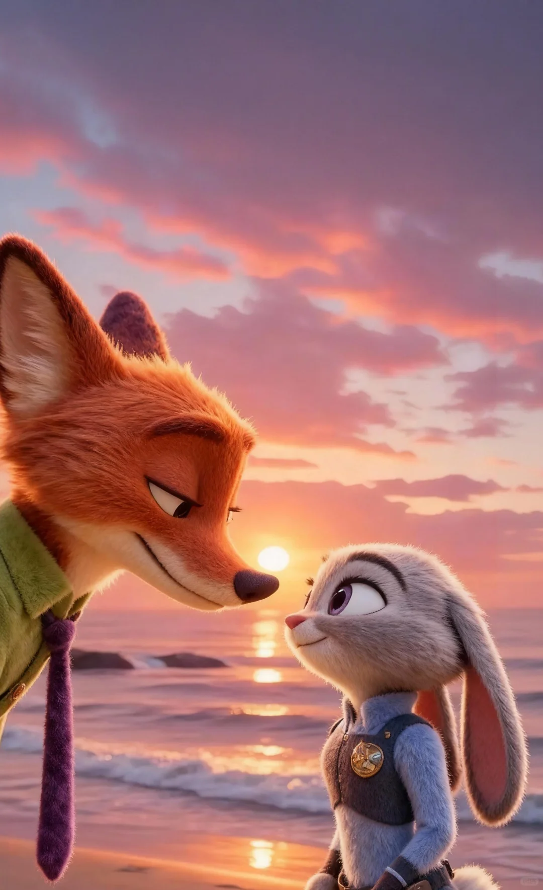 朱迪尼克也太有cp感了！壁纸来了！