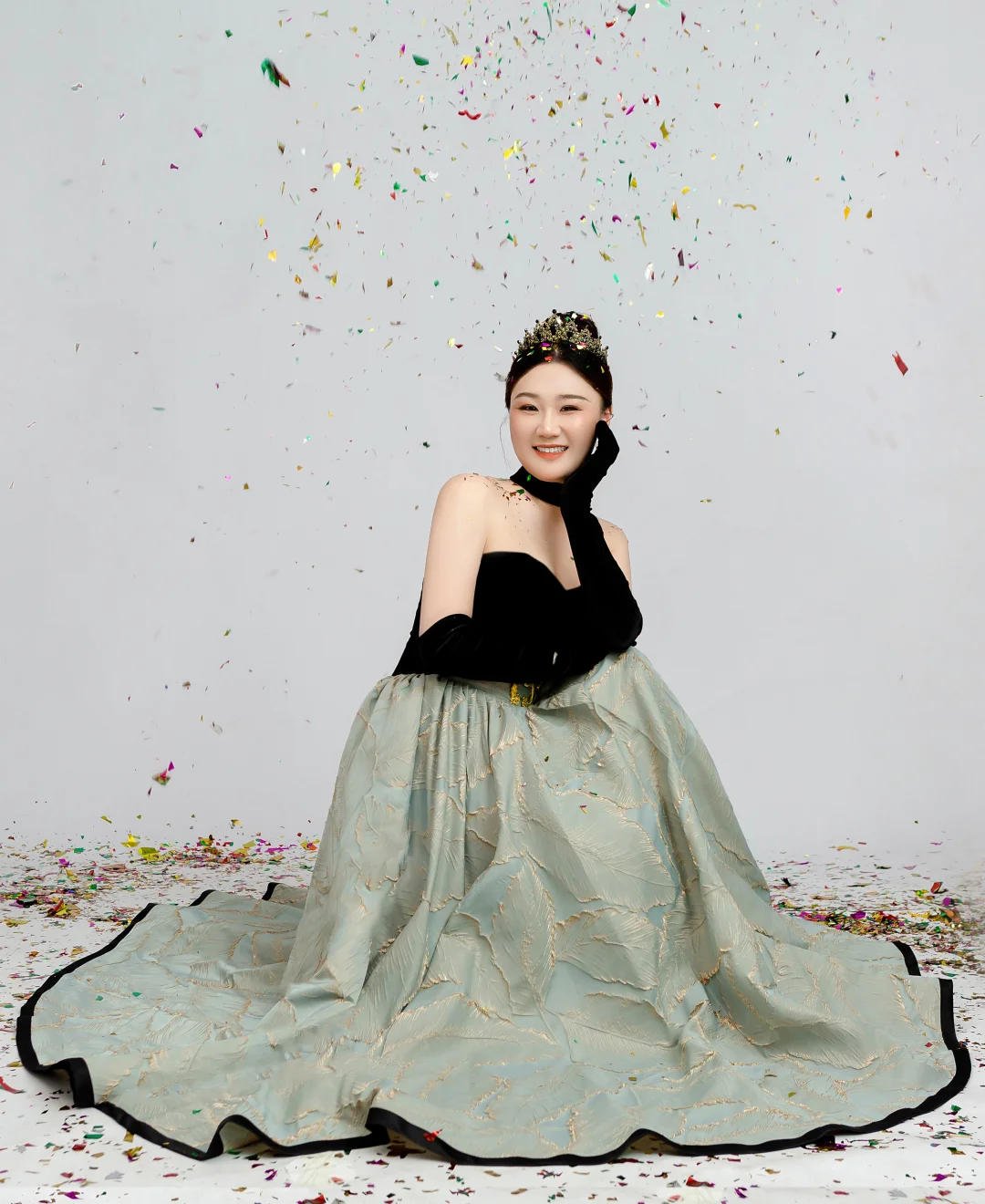 让我们祝贺这位女士🥳